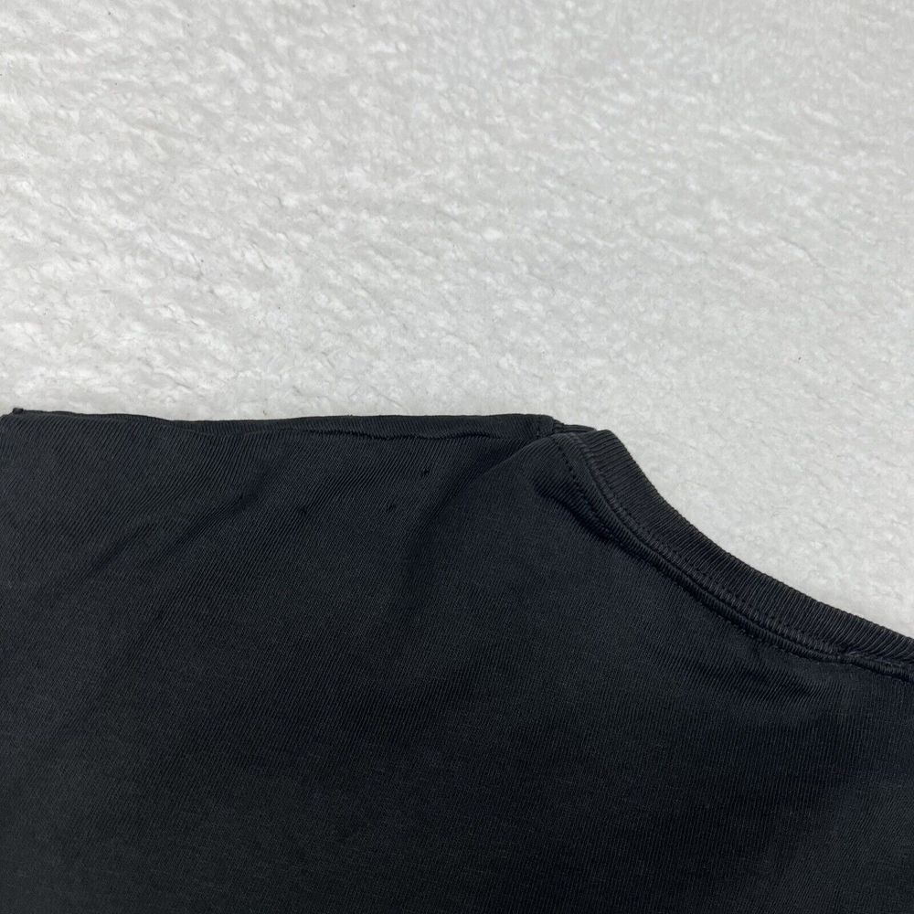 Vintage PGB Shirt Adult Large Black Short Sleeve Single Stitch Embroidered - Picture 5 of 11